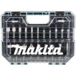 Makita Fräser D-74778, 8mm, 22-teiliges Set, Mit Kunststoffbox