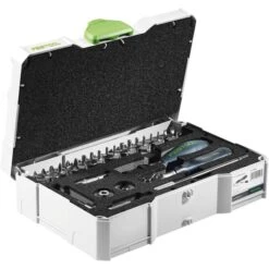 Festool Werkzeugkoffer Ratschen-Set 1/4-CE RA-Set, 37-teilig, Im Kunststoff Klappkoffer
