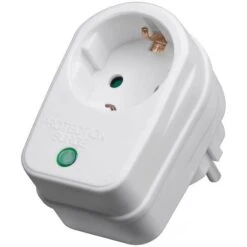 Steckdosenadapter Goobay Mit Überspannungsschutz 1-fach