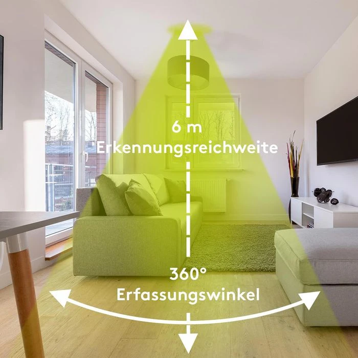Goobay Bewegungsmelder 96006 IDU 230V Infrarot, 360°, 6 M, Innen, Unterputz 5 Goobay Bewegungsmelder 96006 IDU 230V Infrarot, 360°, 6 M, Innen, Unterputz – Bild 5