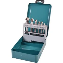 Makita Kegelsenker D-42204, HSS, 6-teiliges Set, 6,3 - 20,5mm Ø, Zylinderschaft, 90 Grad