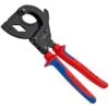 Knipex Kabelschneider 95 32 315 A, 315mm, Ratschenprinzip, Für Stahlarmierte Kabel