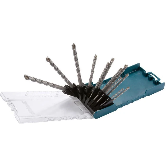Makita Bohrer D-77126, 12-teiliges Set, 4-12 Mm, Steinbohrer 2 Makita Bohrer D-77126, 12-teiliges Set, 4-12 Mm, Steinbohrer – Bild 2