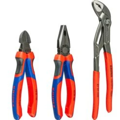Knipex Zangenset 00 20 09 V01, Bestseller Paket, 3 Zangen