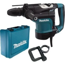 Makita Bohrhammer HR4511C, SDS Max, 1350 W, Mit Tiefenanschlag Und Koffer