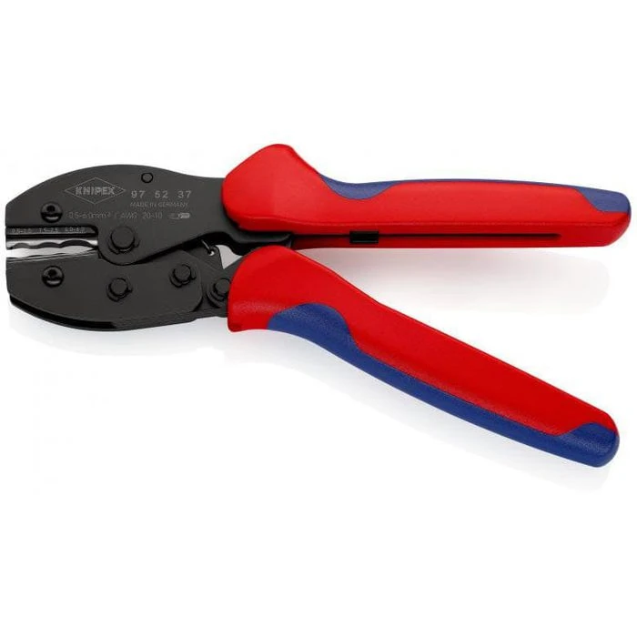 Knipex Crimpzange 97 52 37 PreciForce, Für Schrumpfschlauch-Verbinder 0,5 - 6,0mm² 3 Knipex Crimpzange 97 52 37 PreciForce, Für Schrumpfschlauch-Verbinder 0,5 - 6,0mm² – Bild 3