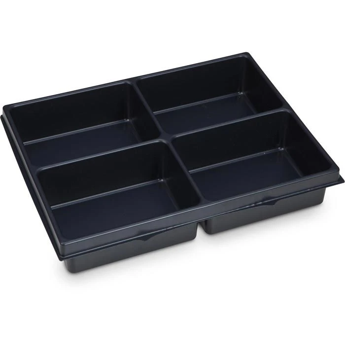 Bosch-Sortimo Einlage Kleinteileeinsatz I-BOXX 72, Tiefziehteil Mit 4 Mulden, Universell Nutzbar