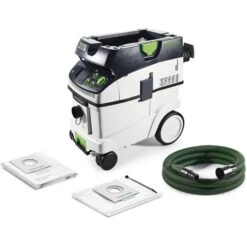 Festool Nass-Trockensauger Absaugmobil Cleantec, CTM 36 E AC, 36 Liter, 1200 Watt, Staubklasse M