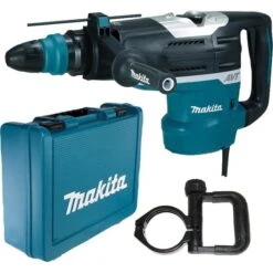 Makita Bohrhammer HR5212C, SDS Max, 1510 W, Mit Tiefenanschlag Und Koffer