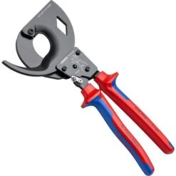 Knipex Kabelschneider 95 32 320, 320mm, Ratschenprinzip, Dreigang