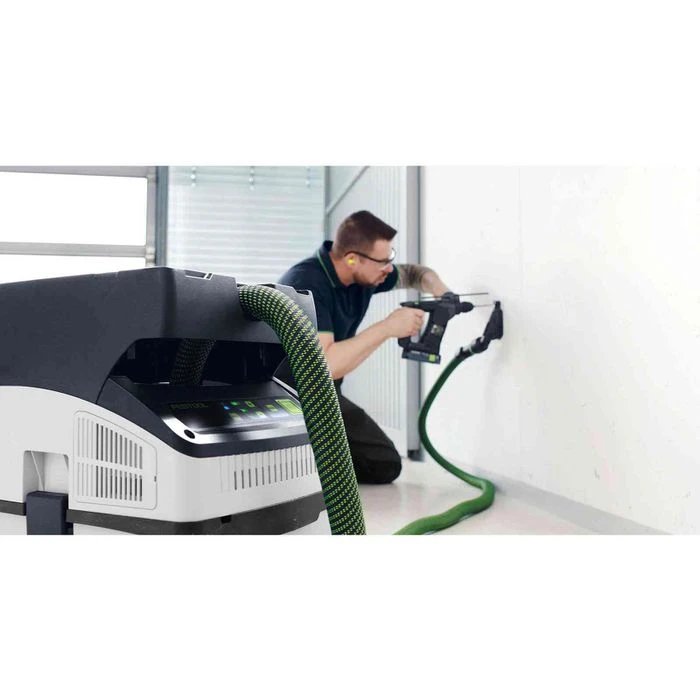 Festool Nass-Trockensauger Absaugmobil Cleantec, CTMC MIDI I-Plus, 15 L, 4x18V/5,0Ah, Staubklasse M 2 Festool Nass-Trockensauger Absaugmobil Cleantec, CTMC MIDI I-Plus, 15 L, 4x18V/5,0Ah, Staubklasse M – Bild 2