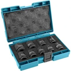 Makita Steckschlüssel B-66232, 9-teilig, 8 - 21mm Schlüsselweite - 38mm Länge, 1/2 Zoll -Bottcher AG 57f0f220534e3836aa16a7cc888b09d2dd874df2 steckschluessel makita b 66232 9 teilig