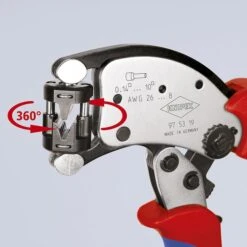 Knipex Crimpzange 975319 Mit Drehbarem Crimpkopf, Selbsteinstellend, Für Aderendhülsen 0,14 - 10mm² -Bottcher AG 5904d7210ff5fcc24b79abad89c691da830ece46 crimpzange knipex 975319 mit drehbarem crimpkopf