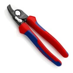 Knipex Kabelschere 95 22 165, 165mm, Mit Öffnungsfeder