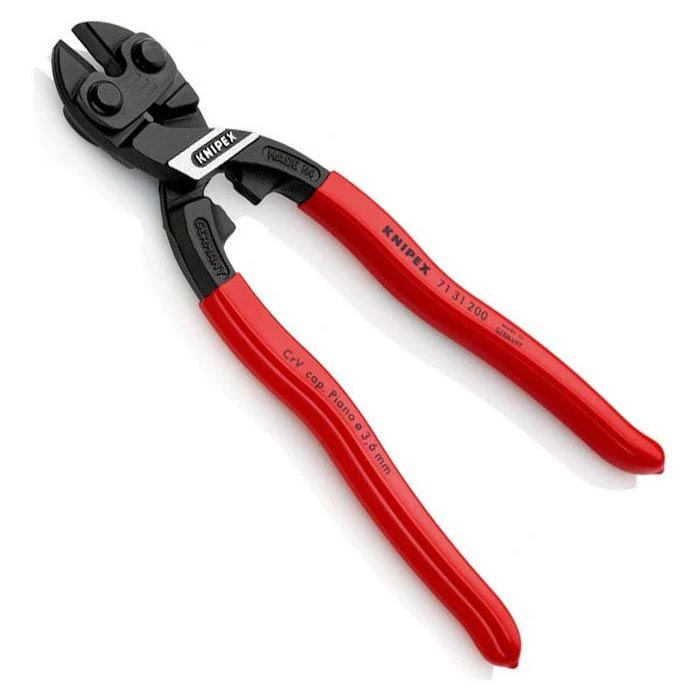 Knipex Bolzenschneider 71 31 200, CoBolt Kompakt, 200mm, Schneiden Mit Aussparung 2 Knipex Bolzenschneider 71 31 200, CoBolt Kompakt, 200mm, Schneiden Mit Aussparung – Bild 2