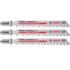 Bosch Stichsägeblätter Expert Hardwood Fast, T 144 DHM, Für Holz Und Kunststoff, 3 Stück