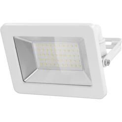 Goobay LED-Außenstrahler 53875, 50W, 4.260 Lm, Netzbetrieb, Weiß