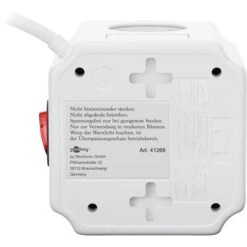 Goobay Steckdosenwürfel 41268, 4-fach Schutzkontakt, 2 X USB, Schalter, 1,5m -Bottcher AG 615374edca774bd13a07390699b326dda9325eff steckdosenwuerfel goobay 41268
