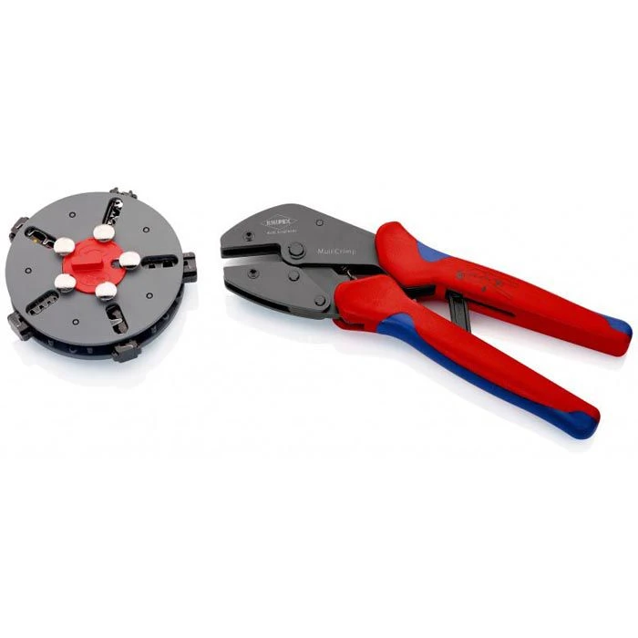 Knipex Crimpzange 97 33 02 MultiCrimp, Universalzange Mit Wechselmagazin 1 Knipex Crimpzange 97 33 02 MultiCrimp, Universalzange Mit Wechselmagazin