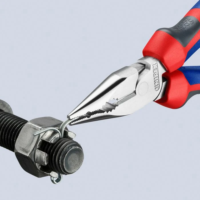 Knipex Kombizange 08 25 145, Spitz- Kombizange, 145mm, Verchromt 3 Knipex Kombizange 08 25 145, Spitz- Kombizange, 145mm, Verchromt – Bild 3