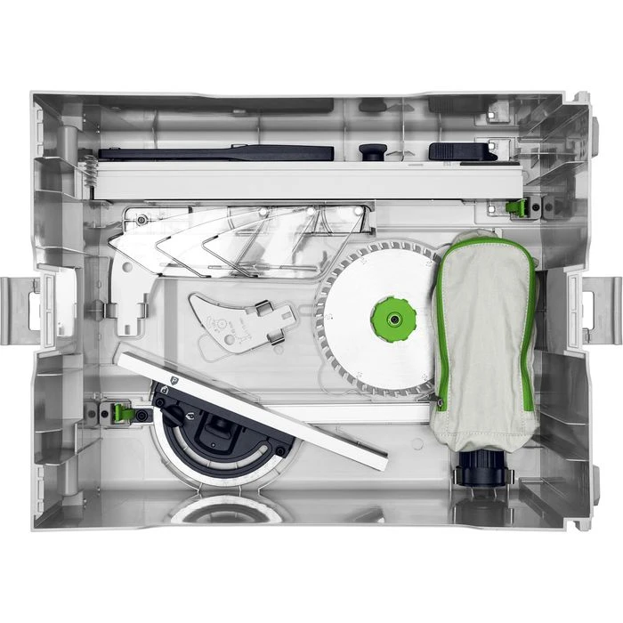 Festool Tischkreissäge CSC SYS 50 EBI-Basic, 168mm, 2x 18 V, Mit Winkel- Und Parallelanschlag 8 Festool Tischkreissäge CSC SYS 50 EBI-Basic, 168mm, 2x 18 V, Mit Winkel- Und Parallelanschlag – Bild 8