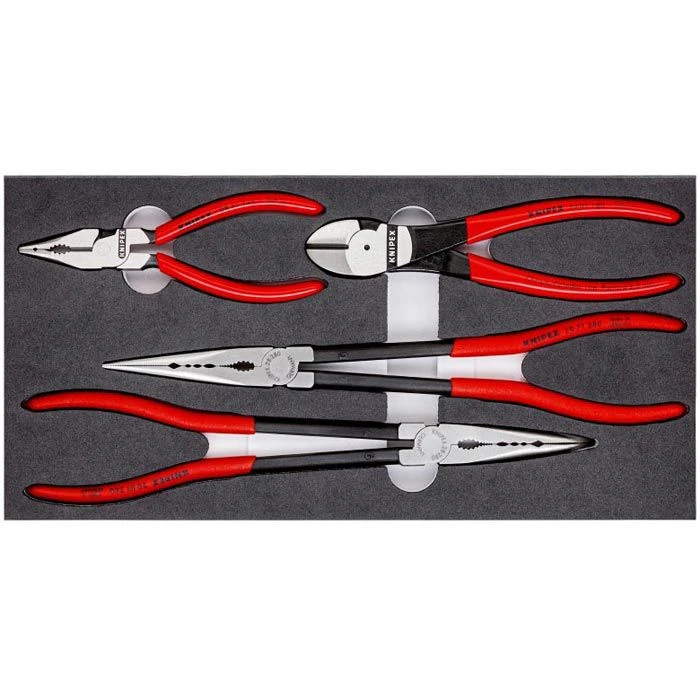 Knipex Zangenset 00 20 01 V16, KFZ, 4 Zangen 1 Knipex Zangenset 00 20 01 V16, KFZ, 4 Zangen