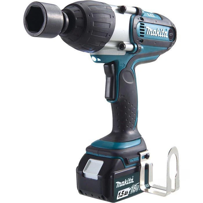 Makita Akku-Schlagschrauber DTW450Y1J, 440Nm, 18V / 1,5Ah, Mit Akku Und Koffer 2 Makita Akku-Schlagschrauber DTW450Y1J, 440Nm, 18V / 1,5Ah, Mit Akku Und Koffer – Bild 2