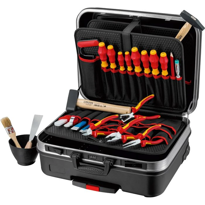 Knipex Werkzeugkoffer BIG Basic Move Elektro, 24-teilig, Kunststoff Klappkoffer 1 Knipex Werkzeugkoffer BIG Basic Move Elektro, 24-teilig, Kunststoff Klappkoffer