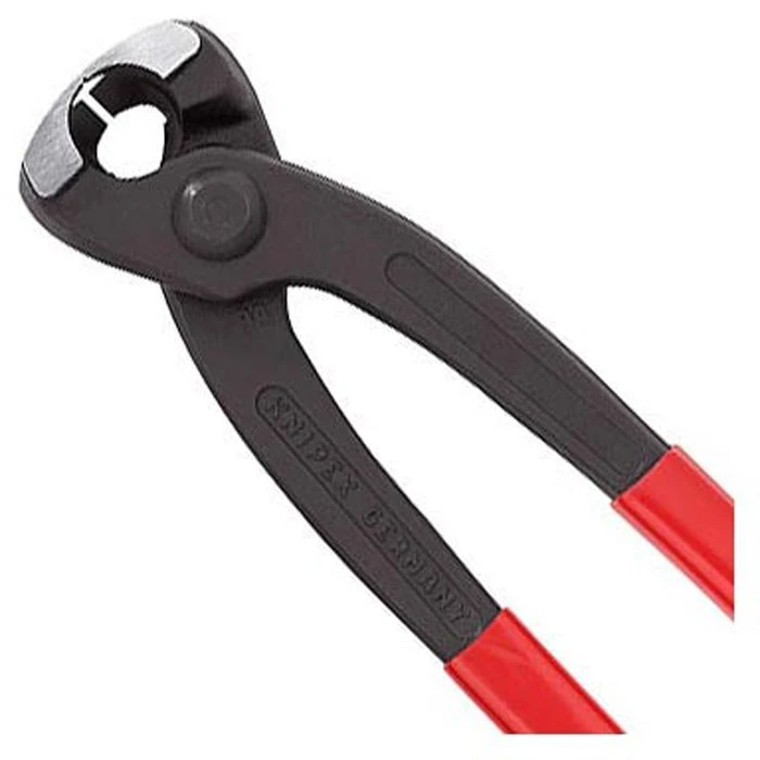 Knipex Ohrklemmenzange 10 99 I220, 220mm, Mit Seitlicher Pressnase 2 Knipex Ohrklemmenzange 10 99 I220, 220mm, Mit Seitlicher Pressnase – Bild 2