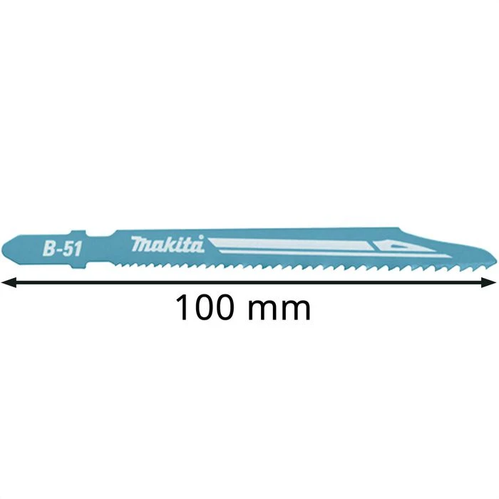 Makita Stichsägeblätter B-06476, B-51, Für Metall, 5 Stück 2 Makita Stichsägeblätter B-06476, B-51, Für Metall, 5 Stück – Bild 2