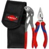 Knipex Zangenset 00 20 72 V06, Mini, 2 Zangen, Mit Gürteltasche