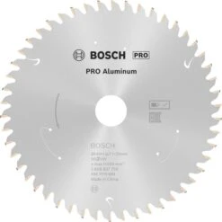 Bosch Kreissägeblatt Standard Aluminium, 260883775, 140 X 20mm, 50 Zähne, Für Aluminium & Kunststoffe
