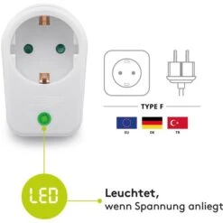 Steckdosenadapter Goobay Mit Überspannungsschutz 1-fach -Bottcher AG 962eb85078995e73c9114352076ae5f1fa5a0b69 steckdosenadapter goobay