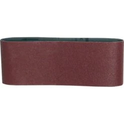 Makita Schleifpapier P 37334, Körnung 80, 610 X 76mm, 5 Schleifbänder, Für Holz Und Metall