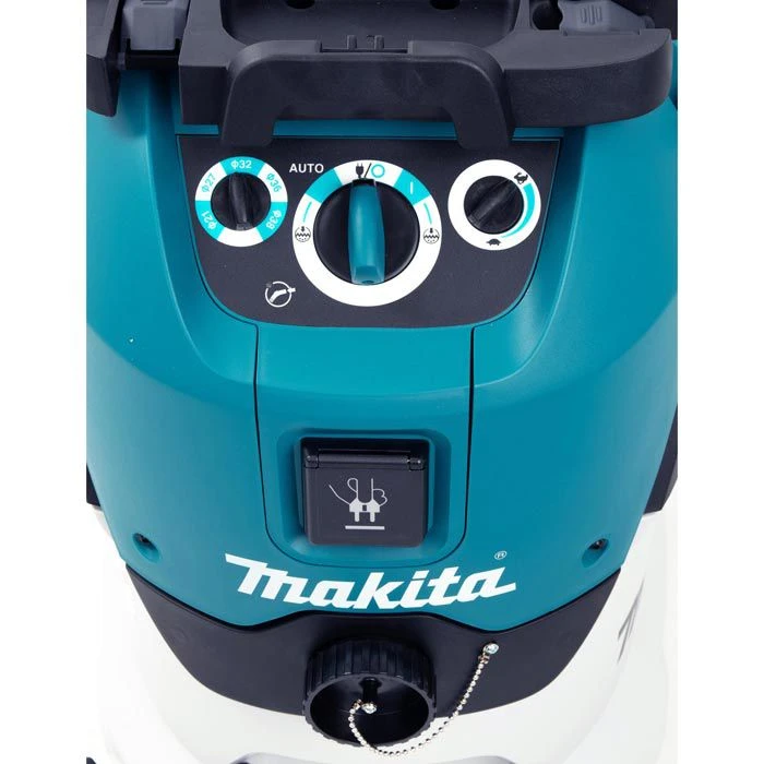 Makita Nass-Trockensauger VC4210M, Türkis, 42 Liter, 1200 Watt, Staubklasse M 4 Makita Nass-Trockensauger VC4210M, Türkis, 42 Liter, 1200 Watt, Staubklasse M – Bild 4
