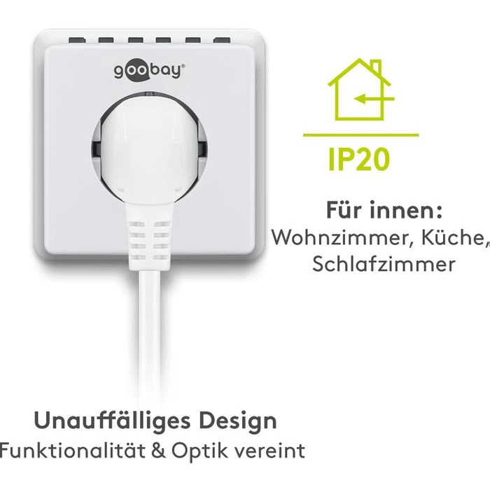 Goobay Zeitschaltuhr 93256, Digitale Wochenzeitschaltuhr, Display 5 Goobay Zeitschaltuhr 93256, Digitale Wochenzeitschaltuhr, Display – Bild 5