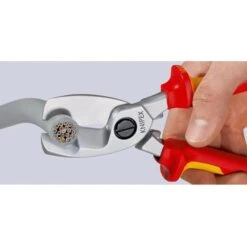 Knipex Kabelschere 95 16 200, VDE Isoliert, 200mm, Mit Doppelschneide -Bottcher AG a0e88cc80887f4b23035c367f0d17ba1e3f92ed5 kabelschere knipex 95 16 200 vde isoliert