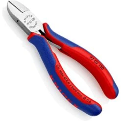 Knipex Seitenschneider 77 02 130, Elektronik, 130mm, Spiegelpoliert