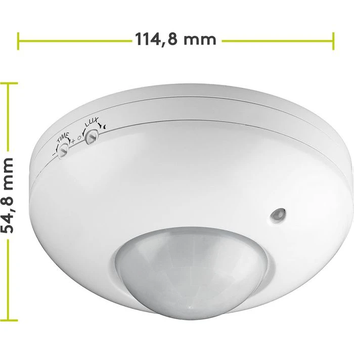 Goobay Bewegungsmelder 95172 Infrarot, Innen, 360 Grad, Für Deckenmontage, Weiß 3 Goobay Bewegungsmelder 95172 Infrarot, Innen, 360 Grad, Für Deckenmontage, Weiß – Bild 3