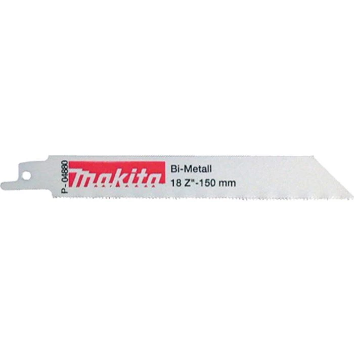 Makita Säbelsägeblatt P-04880, BIM 150/18Z, 130mm, Für Stahl Und Edelstahl, 5 Stück