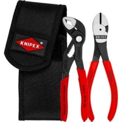 Knipex Zangenset 00 20 72 V02, Mini, 2 Zangen, Mit Gürteltasche