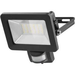 Goobay LED-Außenstrahler 53881, 30W, 2550 Lm, Bewegungsmelder, Netzbetrieb, Schwarz