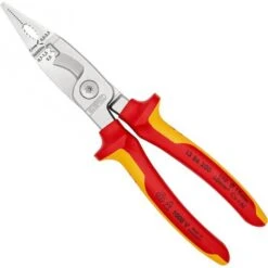 Knipex Elektro-Installationszange 13 86 200, 200mm, VDE Isoliert