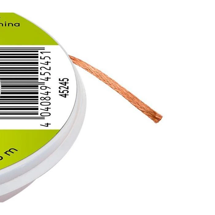 Goobay Entlötlitze 45245, 1mm Breit, Länge 1,5m 2 Goobay Entlötlitze 45245, 1mm Breit, Länge 1,5m – Bild 2