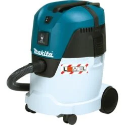 Makita Nass-Trockensauger VC2512L, Türkis, 25 Liter, 1000 Watt, Staubklasse L