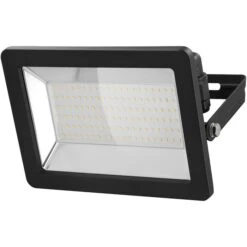 Goobay LED-Außenstrahler 53876, 100W, 8500 Lm, Netzbetrieb, Schwarz