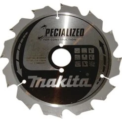 Makita Kreissägeblatt B 33554, Specialized, 190 X 30mm, 12 Zähne, Für Holz