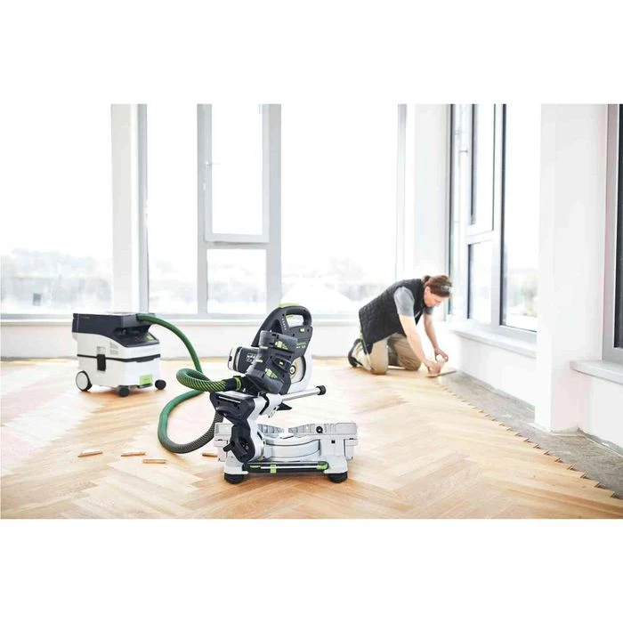 Festool Nass-Trockensauger Absaugmobil Cleantec, CTMC MIDI I-Plus, 15 L, 4x18V/5,0Ah, Staubklasse M 6 Festool Nass-Trockensauger Absaugmobil Cleantec, CTMC MIDI I-Plus, 15 L, 4x18V/5,0Ah, Staubklasse M – Bild 6