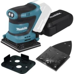 Makita Schwingschleifer DBO480Z, Akku, 18V, 112 X 102mm, Mit Staubbox