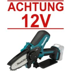 Makita Astsäge UC100DZ, Akku, 12V, Sägeblattlänge 10cm